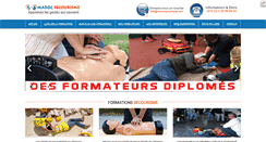 Desktop Screenshot of marocsecourisme.com